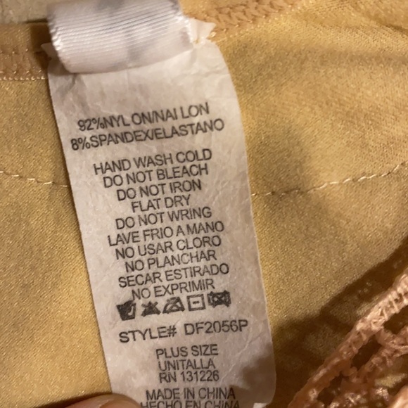 Anabel Connection Nude Stretchy Lace Detail Back - Picture 4 of 4